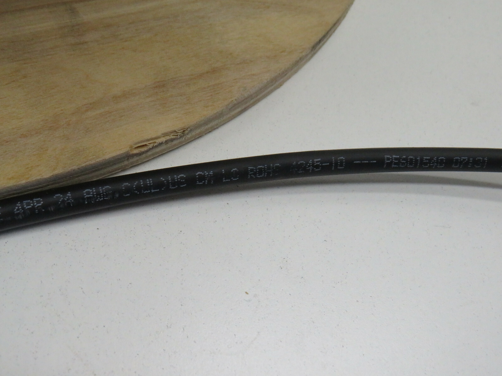 (110ft) West Penn 4245 IOBK 4Pair 24AWG UTP Category 5E CMR Indoor/Outdoor CAT5e