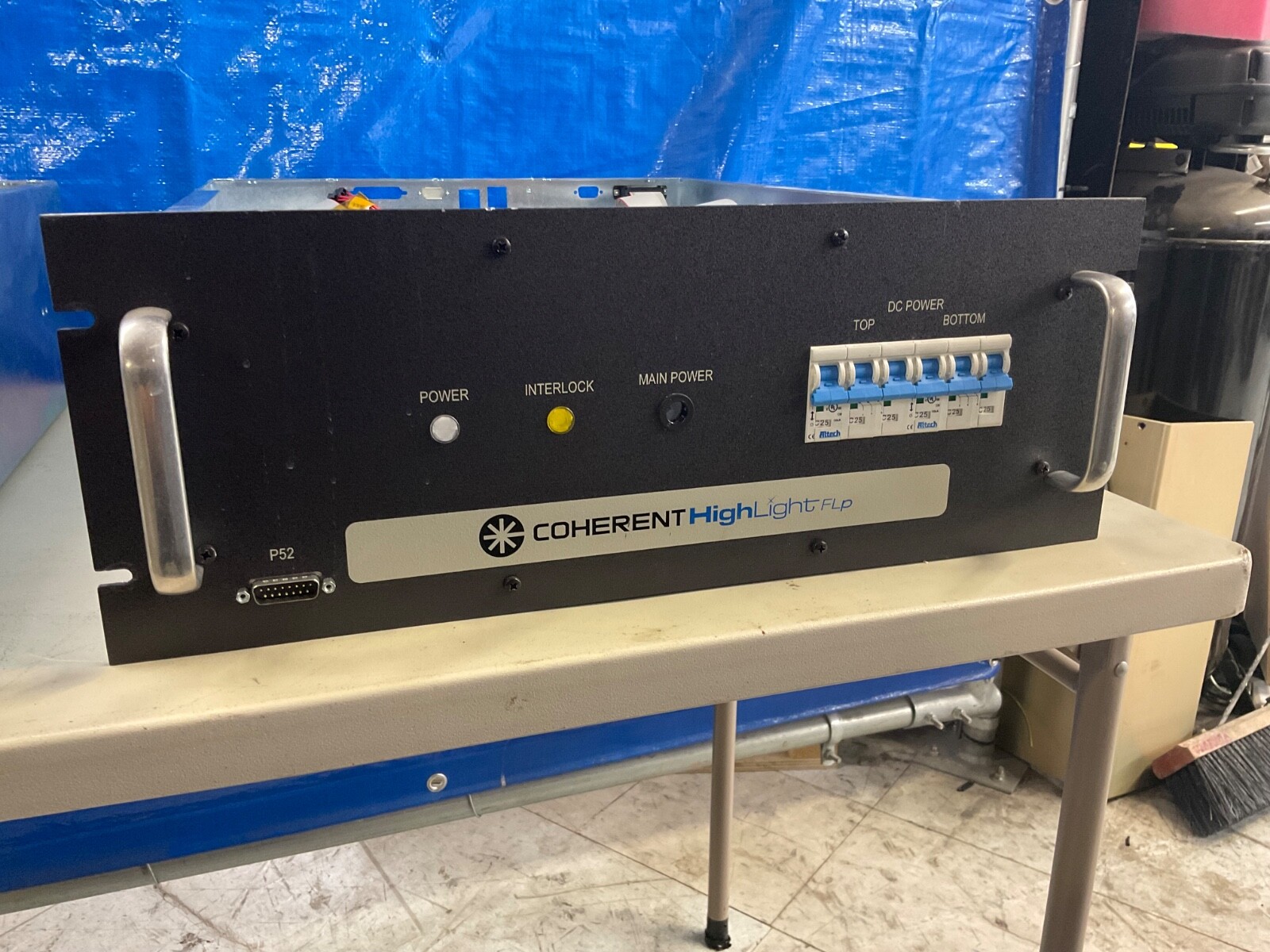 Coherent HighLight FLp Fiber Laser Controller lots of 2 unit for parts AS IS