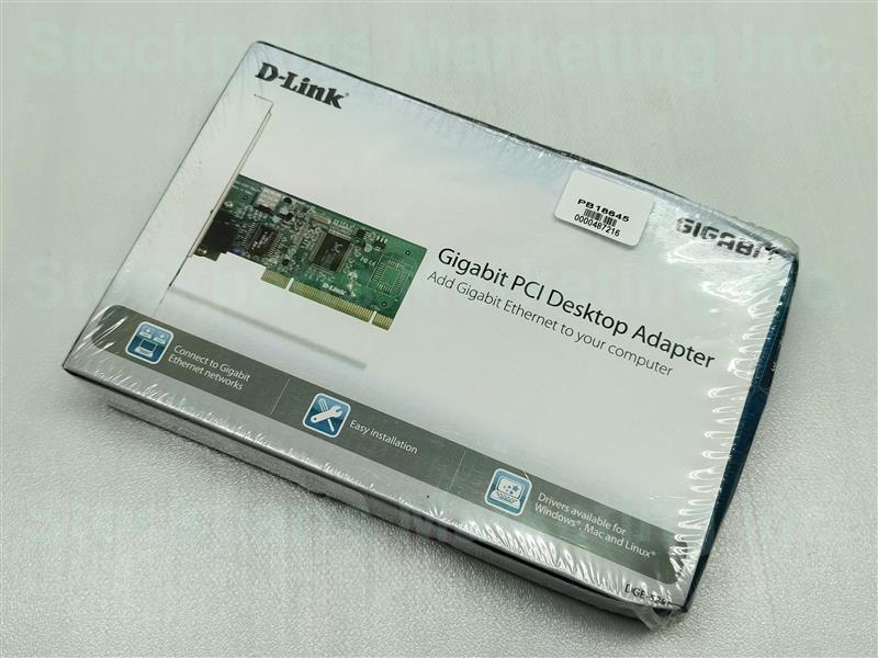D-Link DGE-528T DGE528T VER.: C1 Gigabit PCI Desktop Adapter NEW NIB