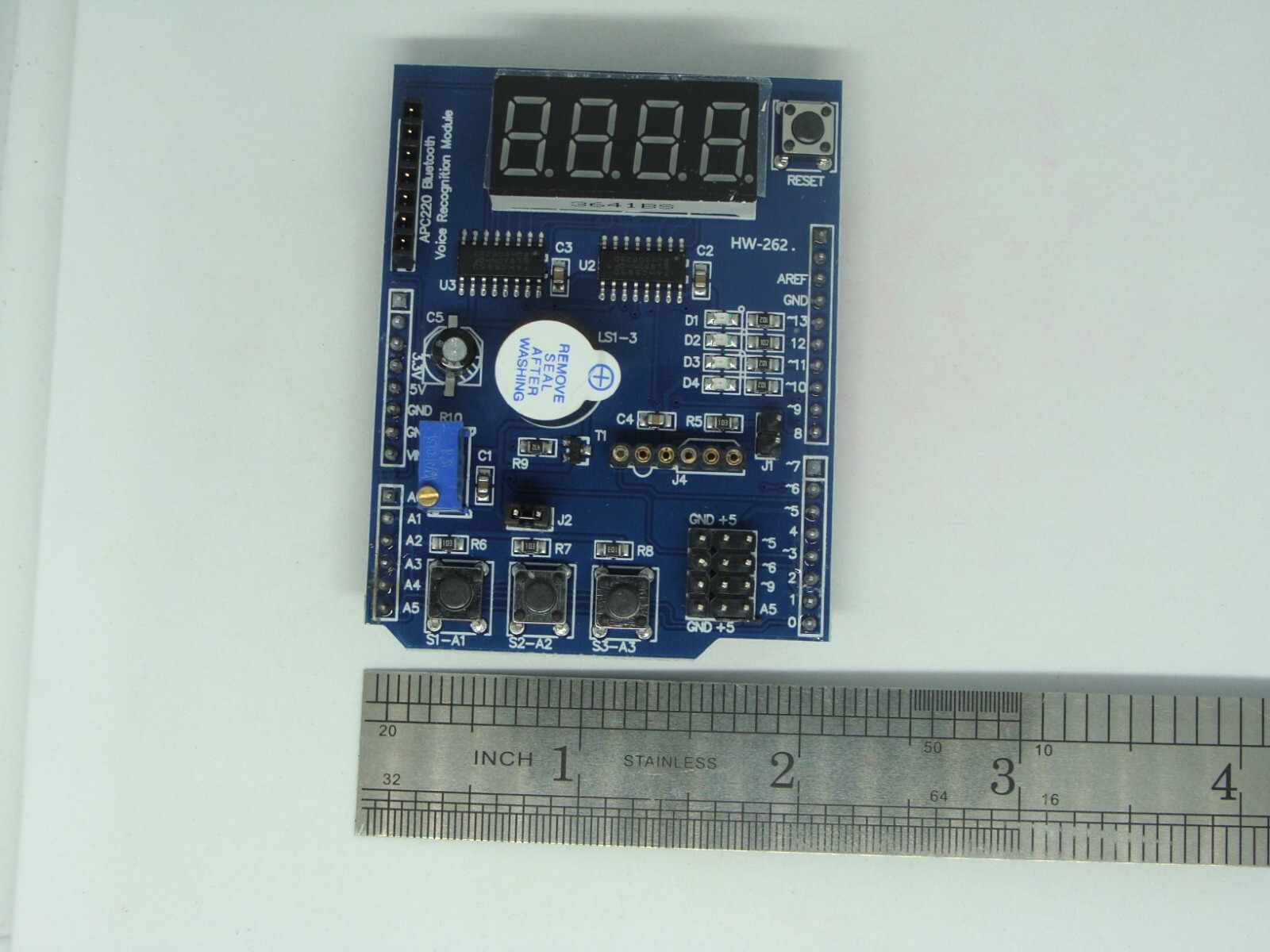 APC220 Bluetooth Voice Recognition Module HW262 for Arduino UNO R3 Leonardo Mega