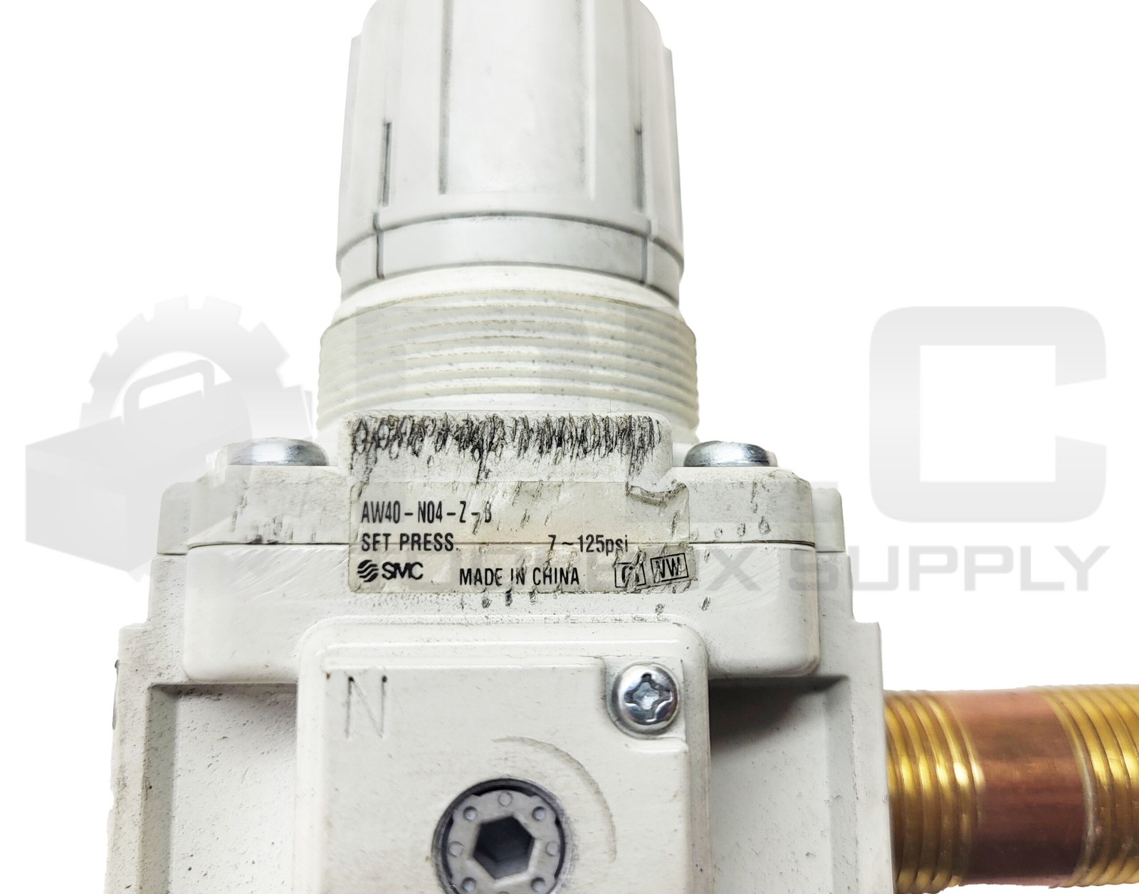 SMC AW40-N04-Z-B PNEUMATIC FILTER REGULATOR 125PSI