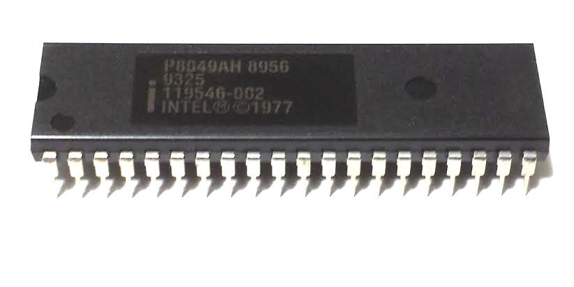 1 EACH INTEL IC P8049AH 8956 9325 119546-002 1977