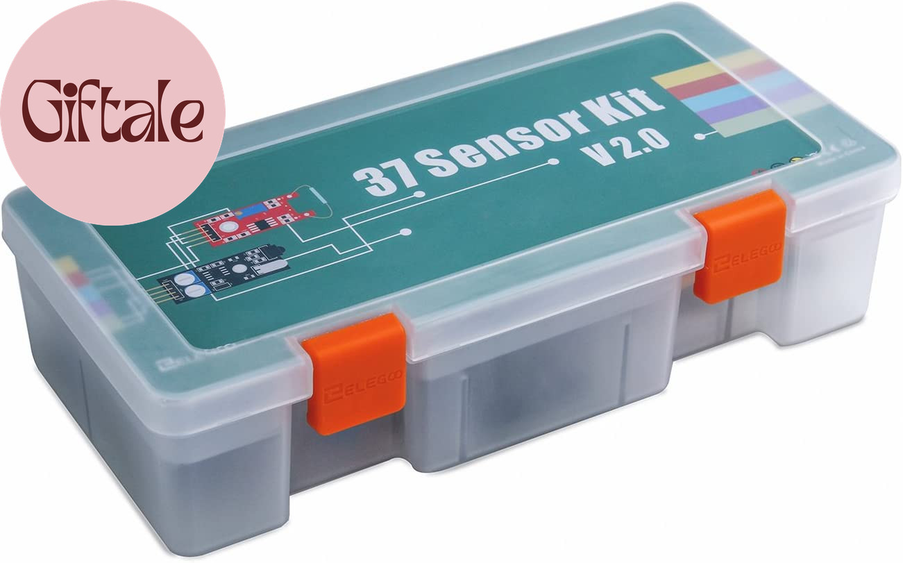 Upgraded 37 in 1 Sensor Modules Kit with Tutorial Compatible with R3 MEGA 2560 N