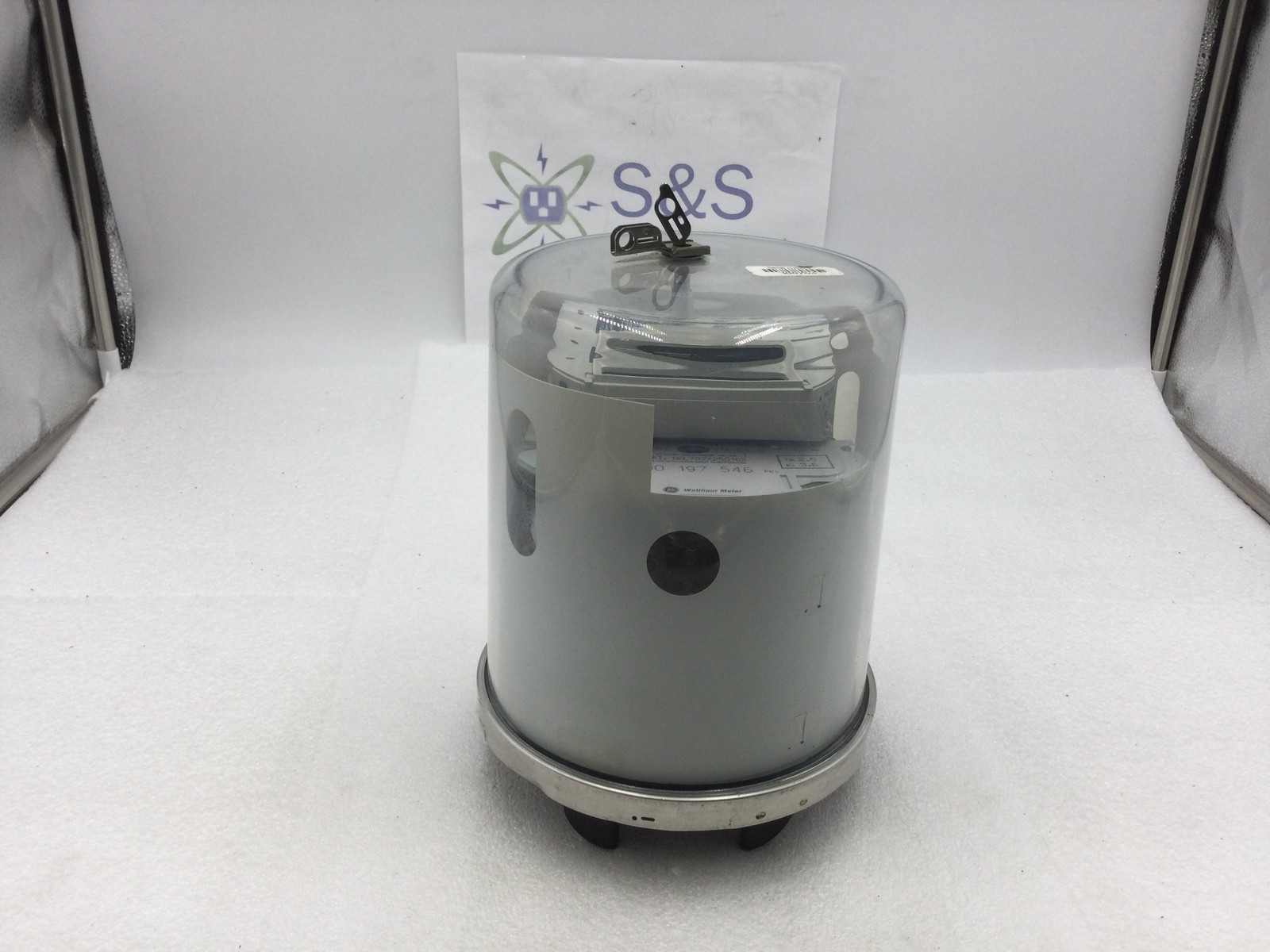 GE General Electric 702X25G162 200 Amp Polyphase Two Stator Watthour Meter