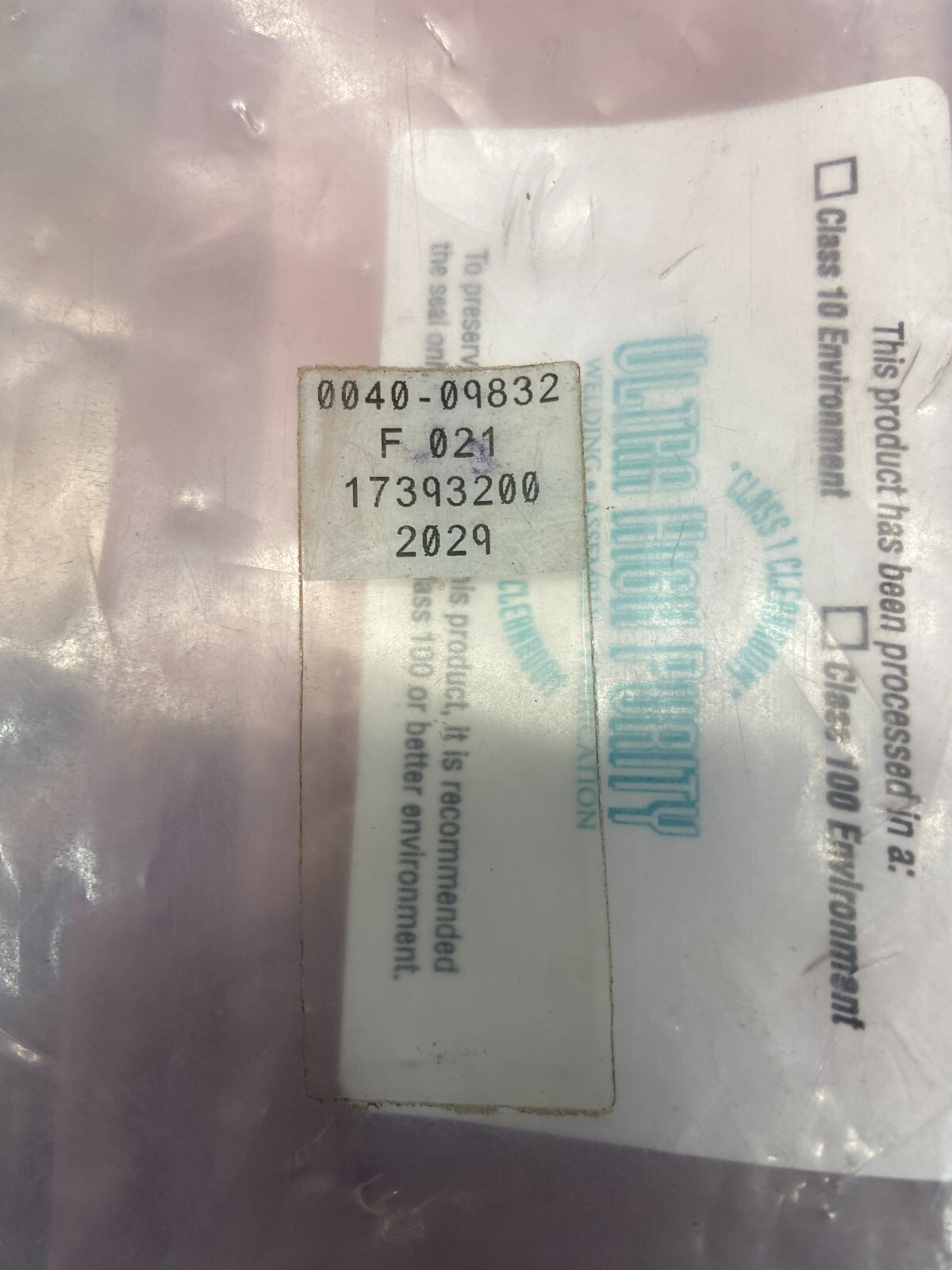 Applied Materials (AMAT) 0040-09832 Feed Through, 114639