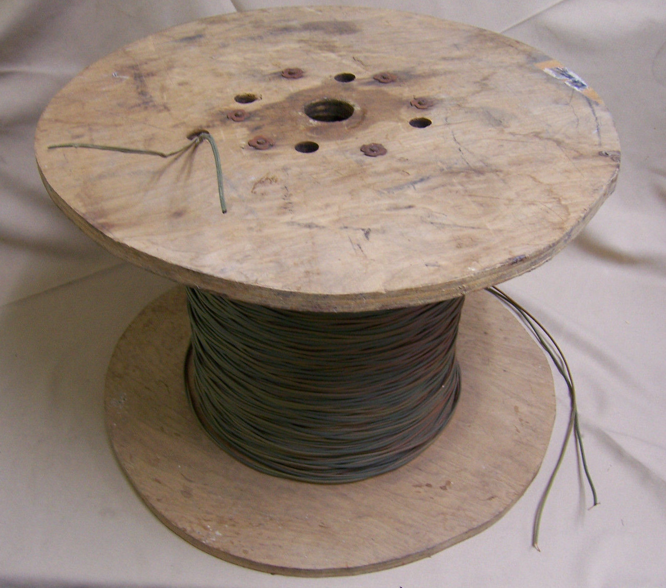 10 Ft DUAL PAIR 22 AWG Field Phone intercom Wire cable camo Military Surplus