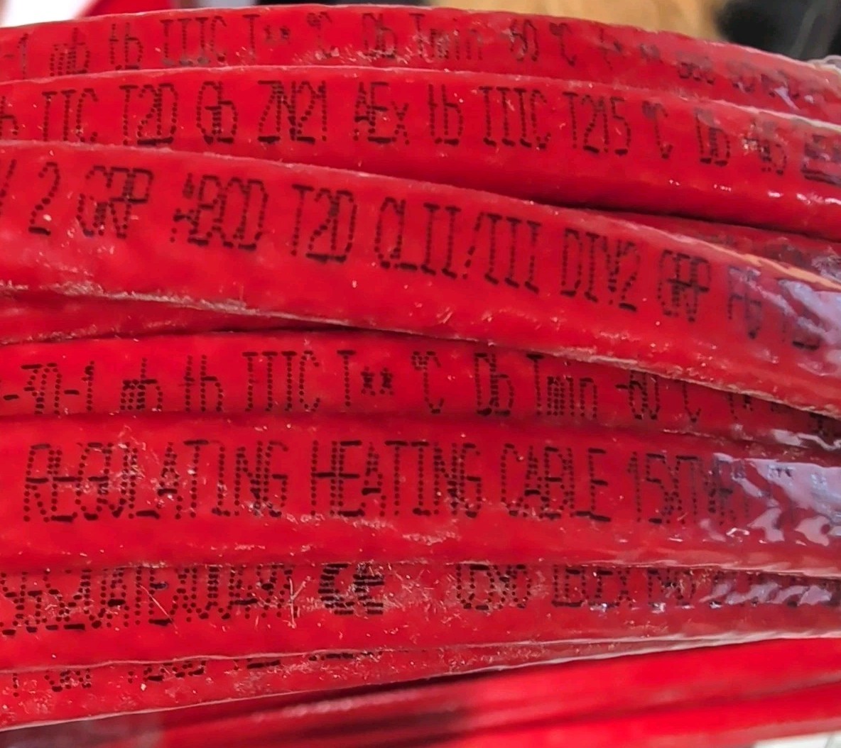 75 Feet – For 110 – Raychem 15XTVR1-CT 15 watt High Temp Heat Trace Cable -New!