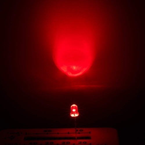 100 pcs 3mm RGB Multicolor Fast Blinking LED Diode Lights L) Fast Flash