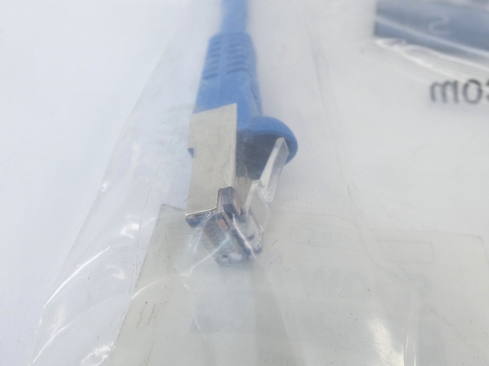 Show Me Cables 510-01 BL Blue Cat5e STP Patch Cable 1′ – NEW Surplus!