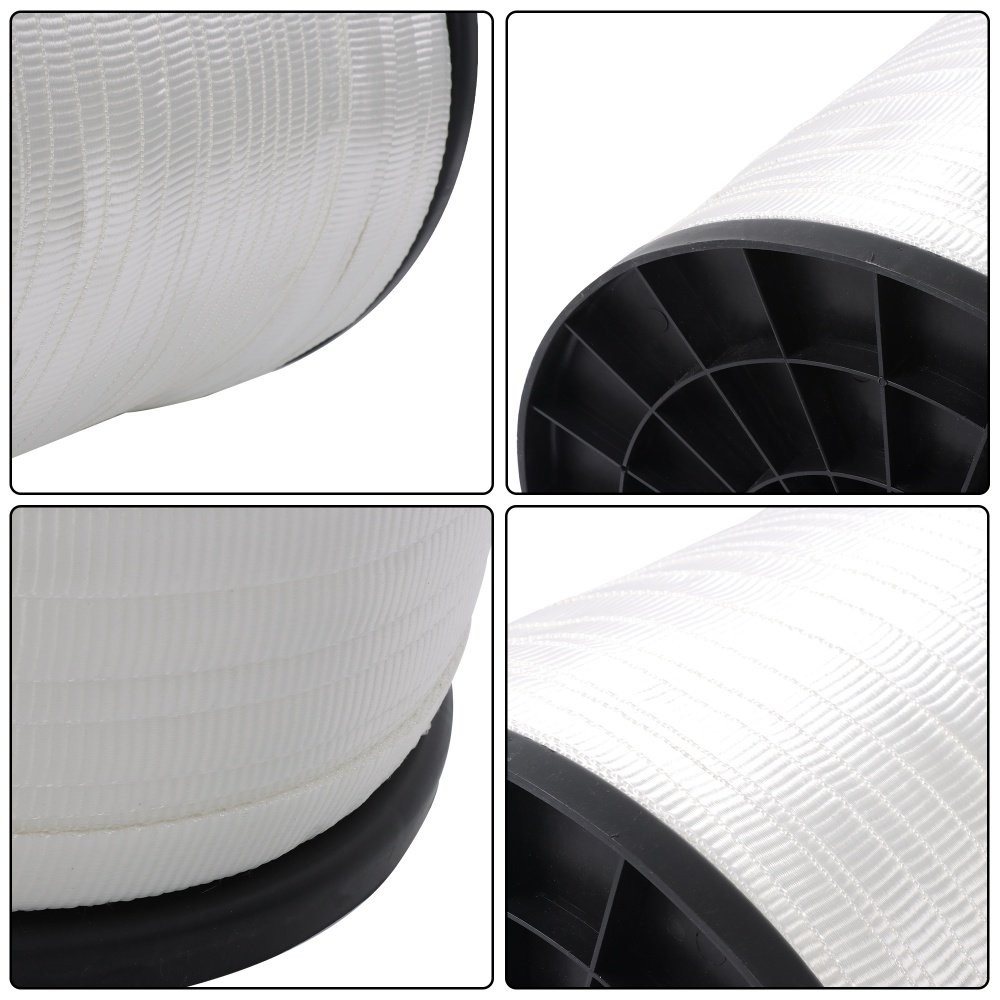 1″ x 2103′ Mule Tape Flat Rope Printed Webbing Cable Pulling Tape for Packaging