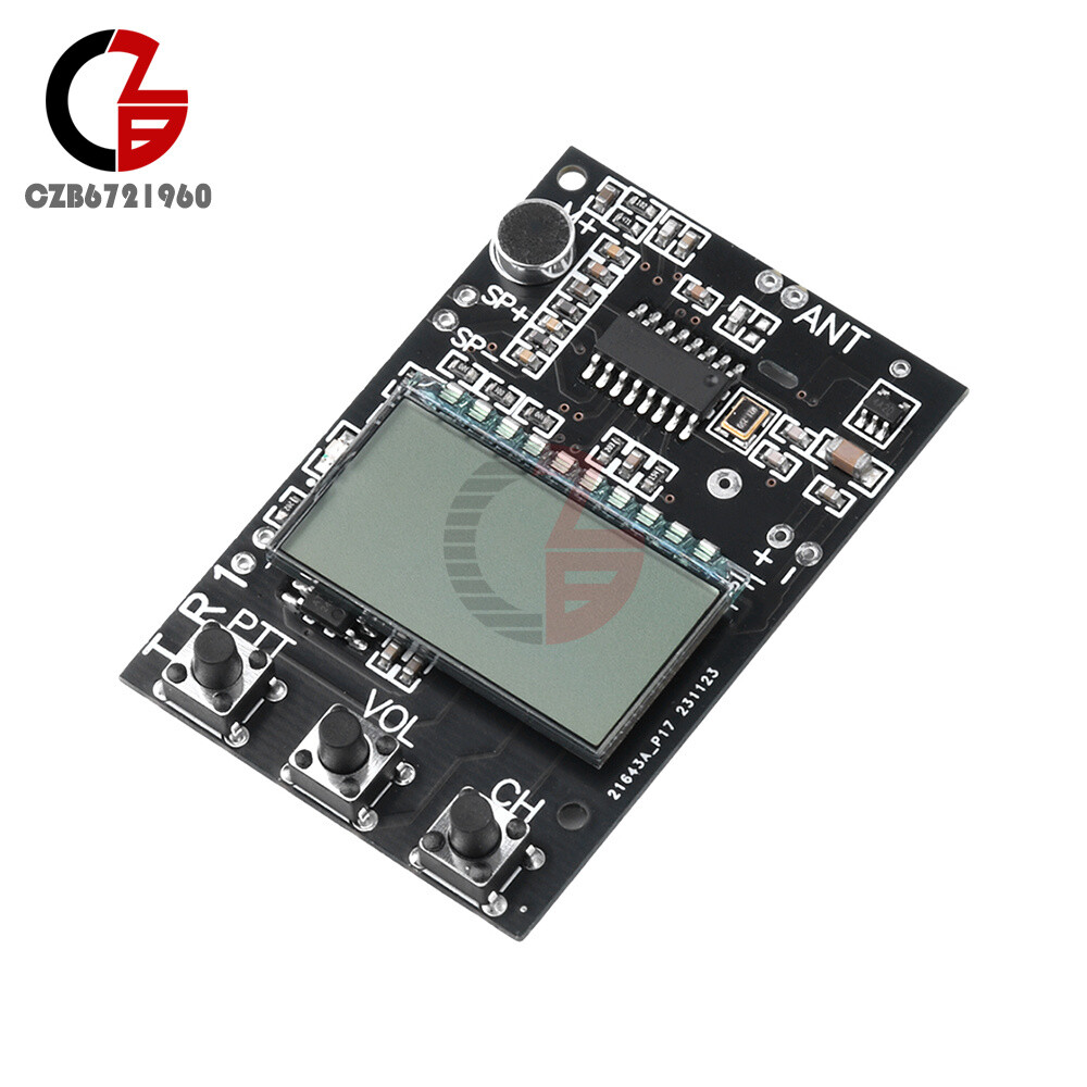 Digital LCD FM Radio Receiver Transmitter Module 27-480MHz Frequency Modulation