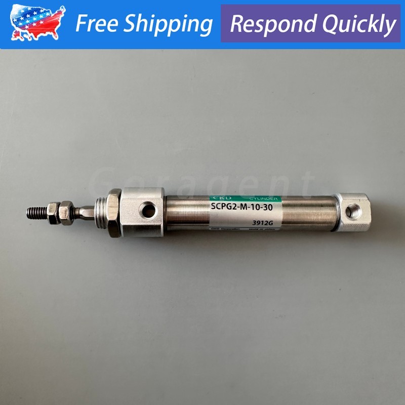 Round Standard Pneumatic Air Cylinder For CKD SCPG2-M-10-30 SCPG2M1030 0Y18G USA
