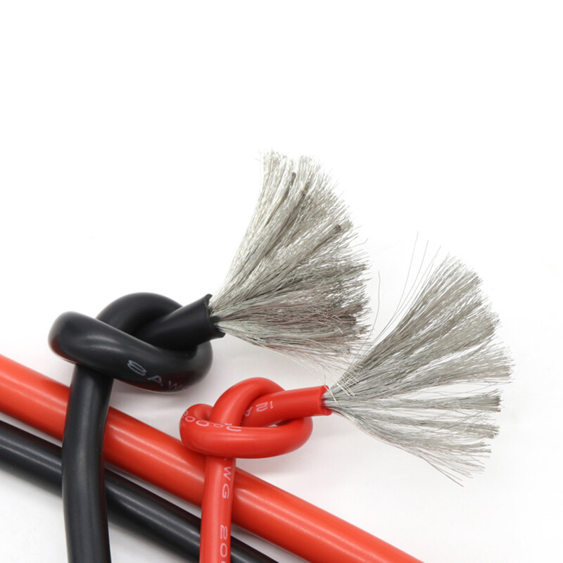 Flexible Soft Silicone Wire Cable 2AWG~30AWG UL High Temp Colorful Tinned Copper
