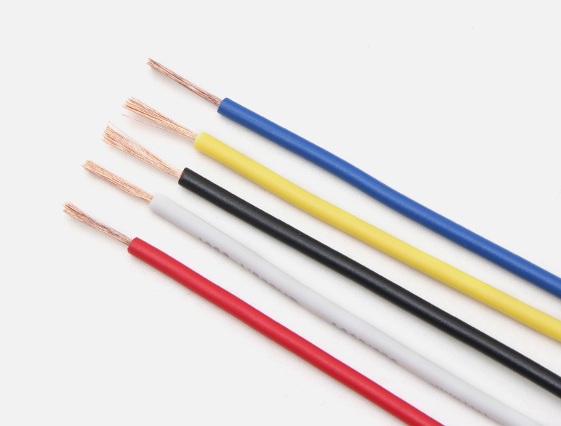 Single Core RV Flexible Wire Pure Copper Cores PVC Electrical Cable 0.3/0.5mm²