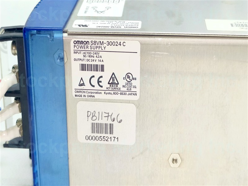 Lot 2pcs Omron S8VM-30024C S8VM30024C Power Supply DC 24V 14A Fast Shipping