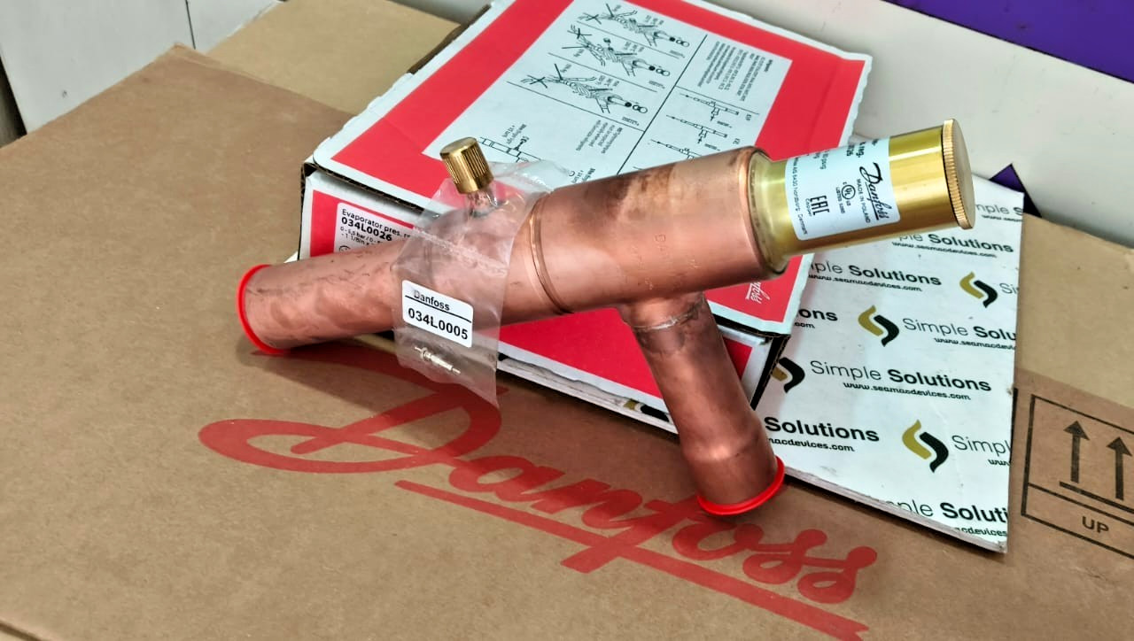 1PC-Danfoss 034L0026 Evaporator pressure regulator, KVP 28, Solder ODF,1 1/8 in