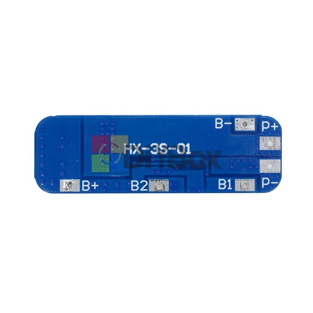 10Pcs 3S 10A BMS Charger Li Battery Protection Board Circuit Board 10.8V 12.6V
