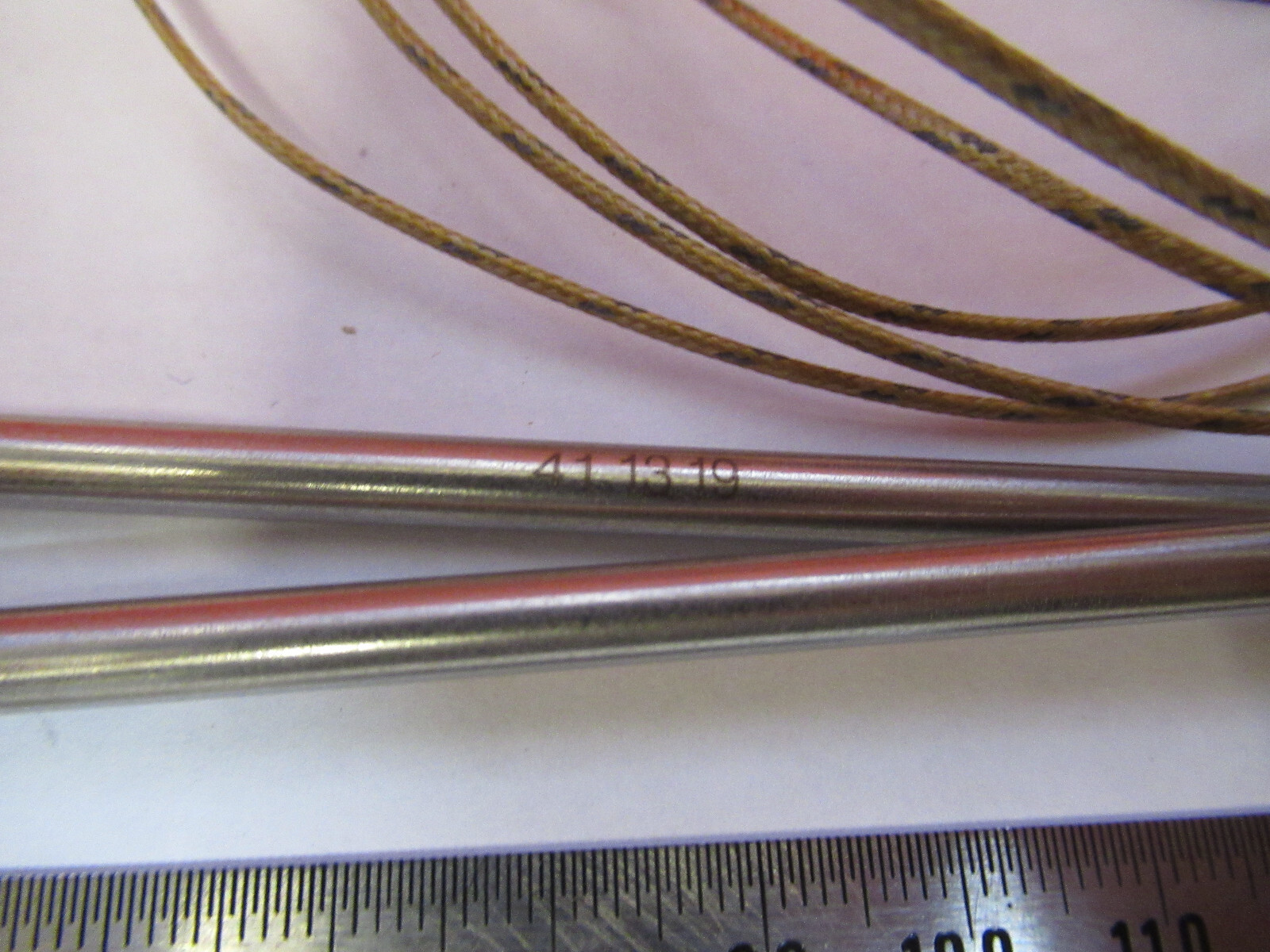 LOT THERMOCOUPLE J IN STEEL WELL AS PICTURED X3-B-44