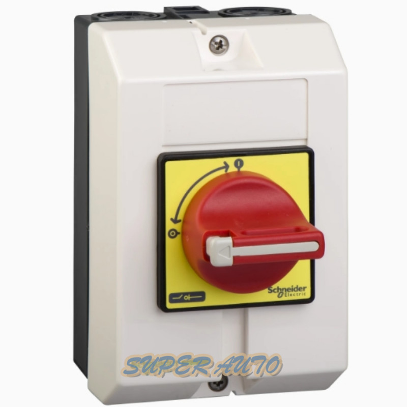 P65 load switch emergency stop switch red handle and yellow front panel VCFXGE1