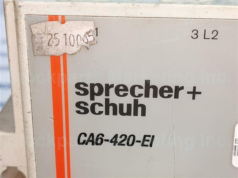 Sprecher+Schuh CA6-420-EI Electric Contactor AC-1 1000V 540 A 30Days Warranty