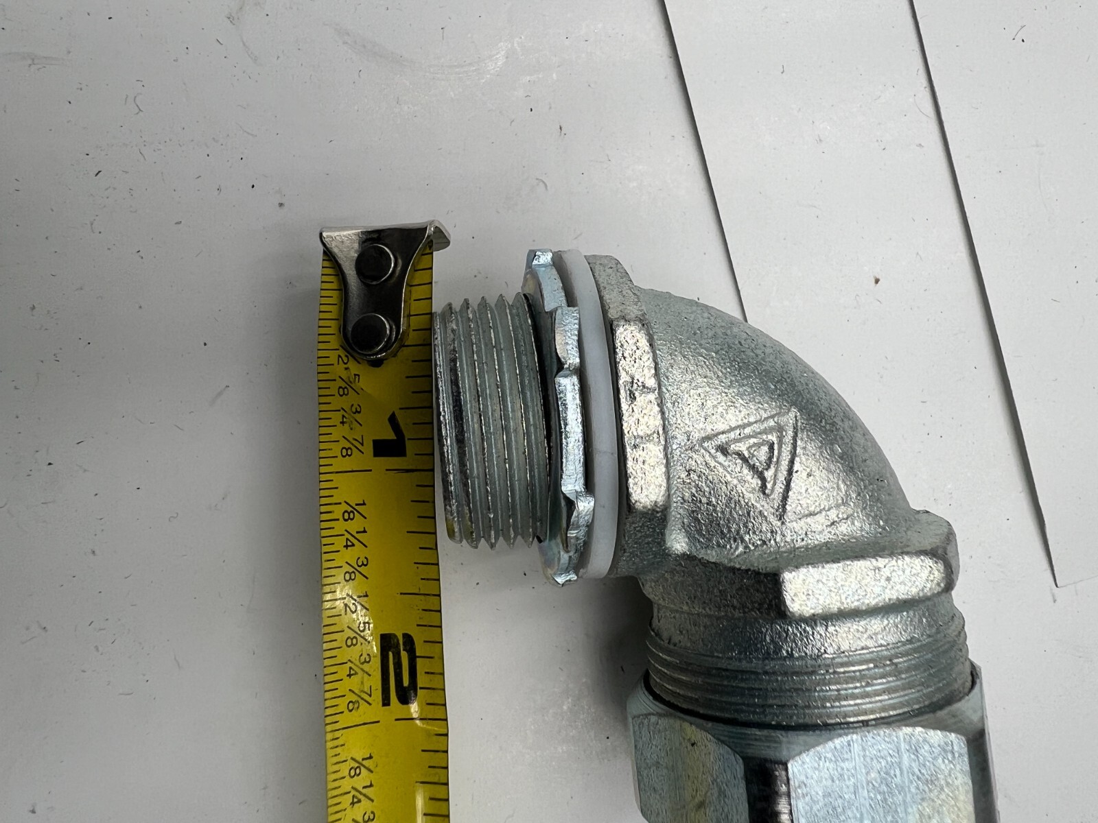 (QTY 10) Appleton ST9075 Liquidtight 3/4″ Flexible Connector 90 Degree Mall Iron
