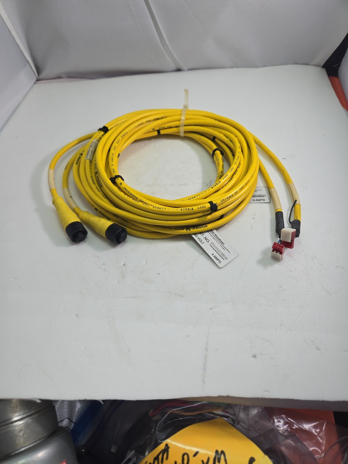 AMAT 0150-09807 CABLE, 250V 4A MODIFIED WAFER POSITION SENSOR, E18424)M314