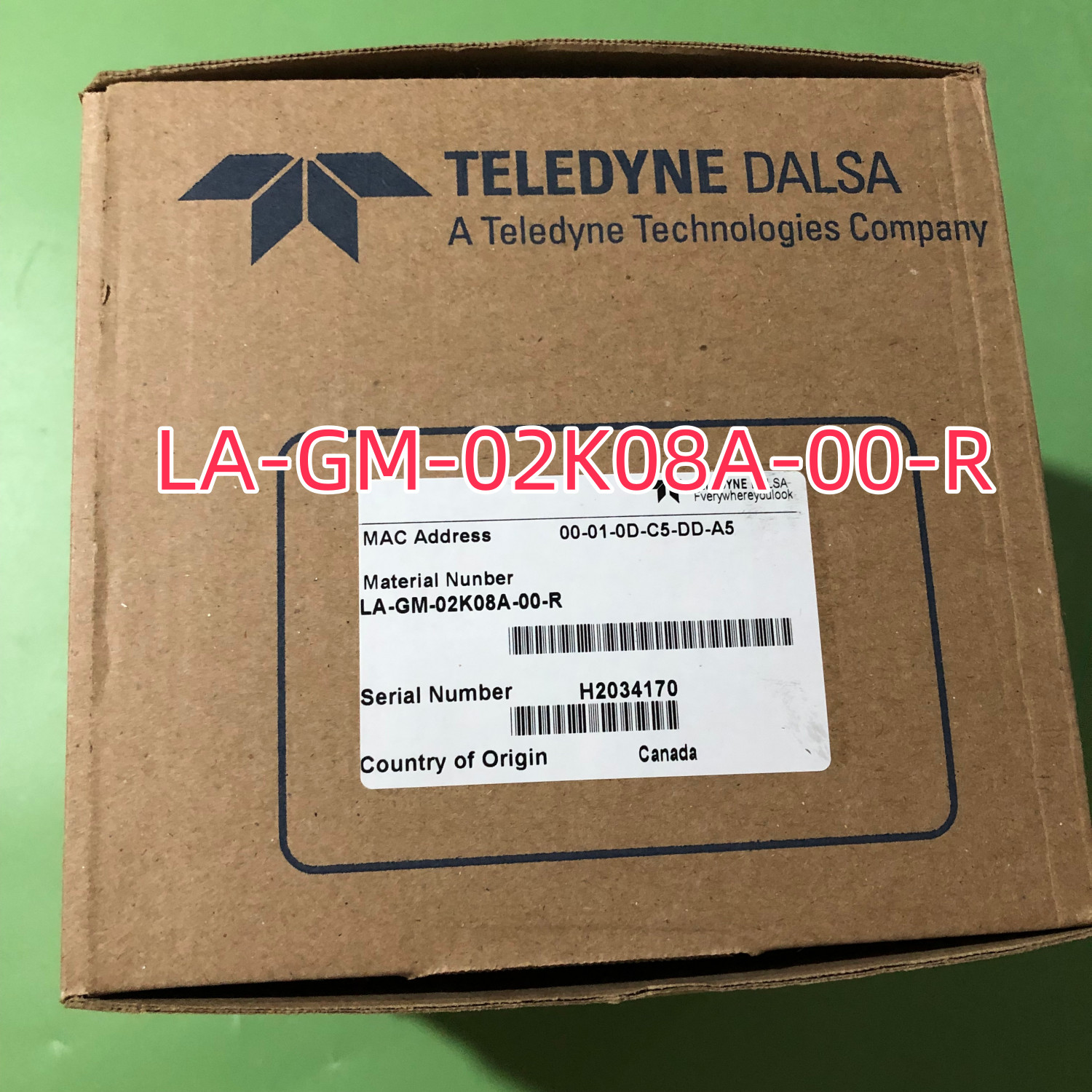 Dalsa LA-GM-02K08A-00-R New Linear Machine Vision Camera 2K Resolution