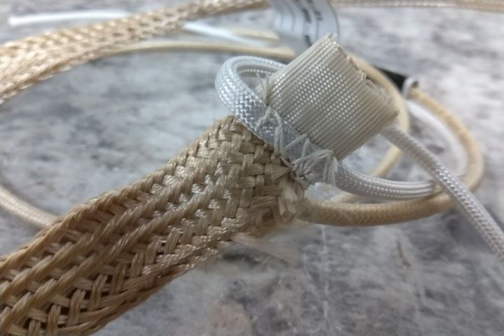 BriskHeat TBWH-052-020 240VAC Insulated Heating Tape Leads On Opposite Ends