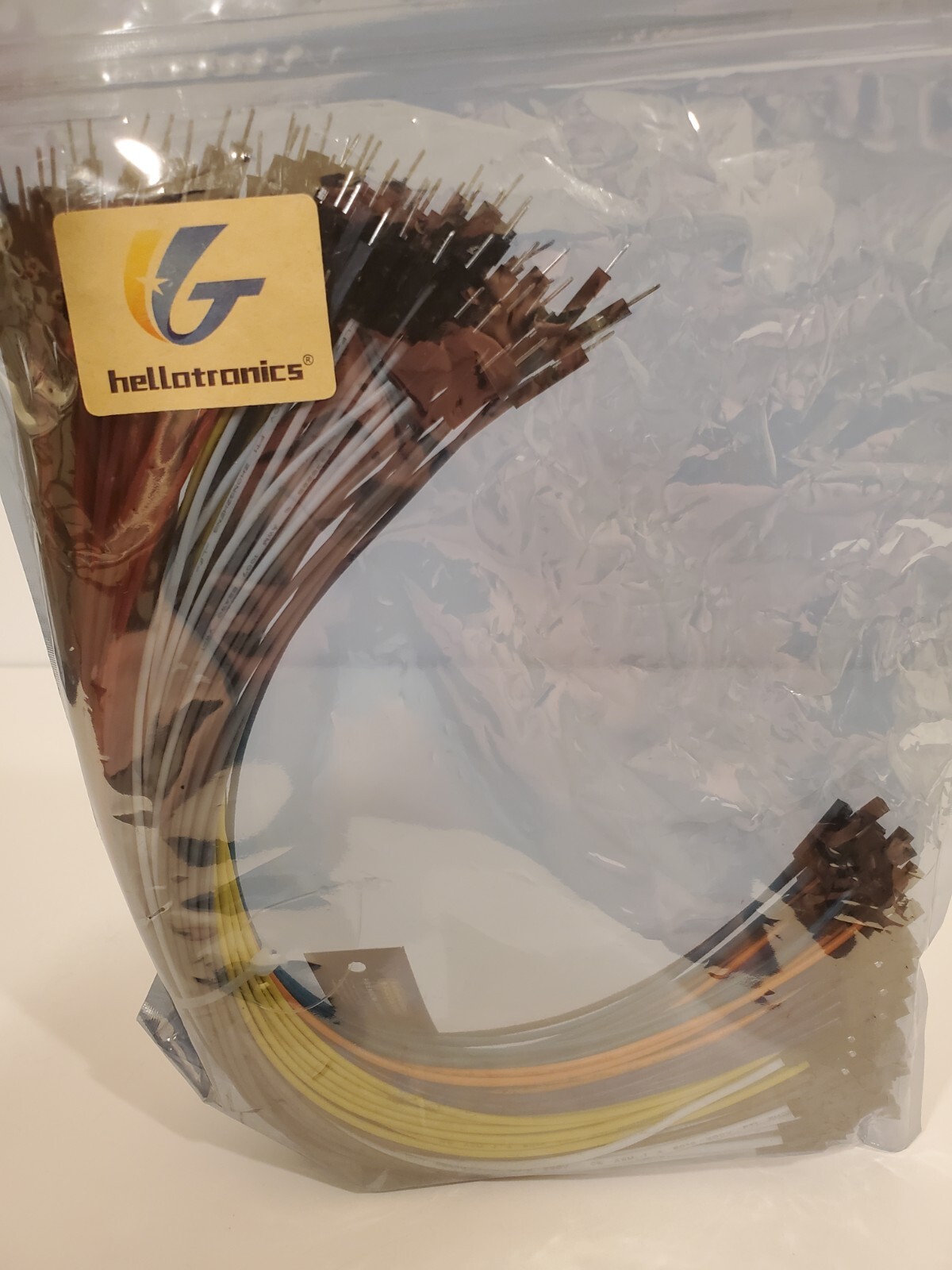 Hellotronics Premium Jumper Wires 22AWG 10 Color 100- Pack, Brand New