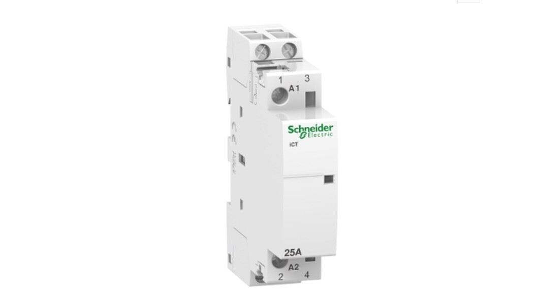 A9C20732, Schneider Electric, iCT 25A 2NO 230…240V 50Hz contactor