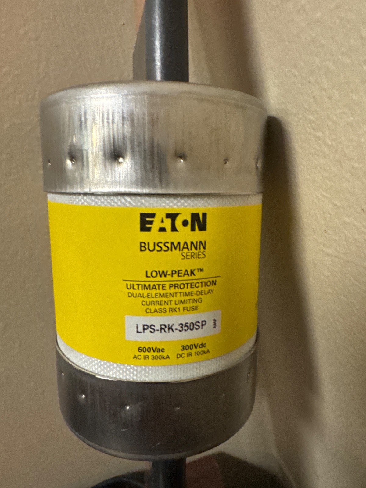 Bussmann LPS-RK-350SP Dual Element TIme Delay Fuse 350A 600V