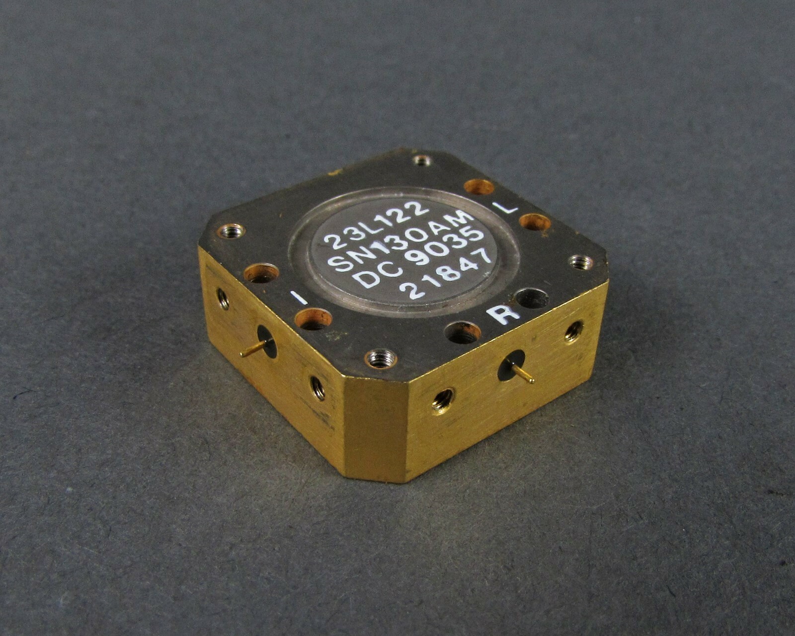 FEI / Motorola 58-P20023L-122 Mixer / Integrable – Microwave, Ham Radio – Gold