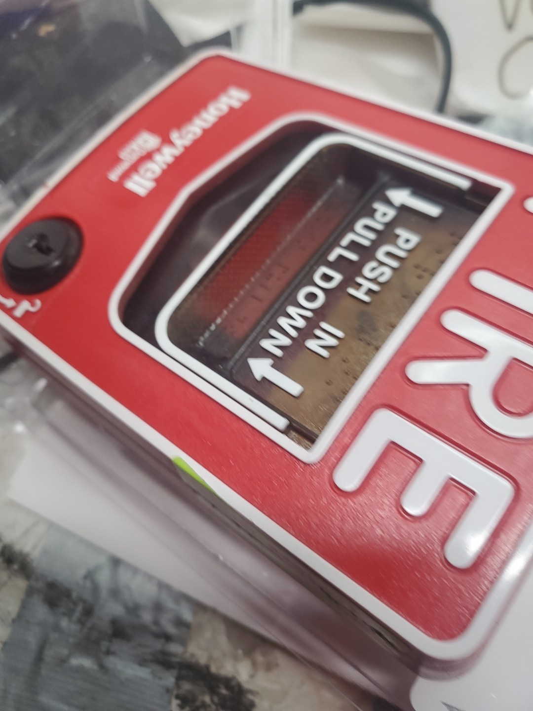 Used Honeywell Gamewell Red Dual Action Fire Alarm Pull Station No Key