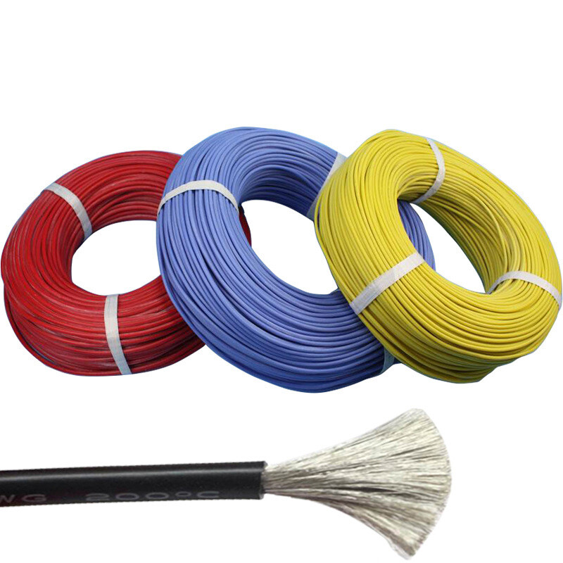 2/6/8/10/12/13/14/16/18/20/22/24/26/28/30AWG Flexible Soft Silicone Wire Cable