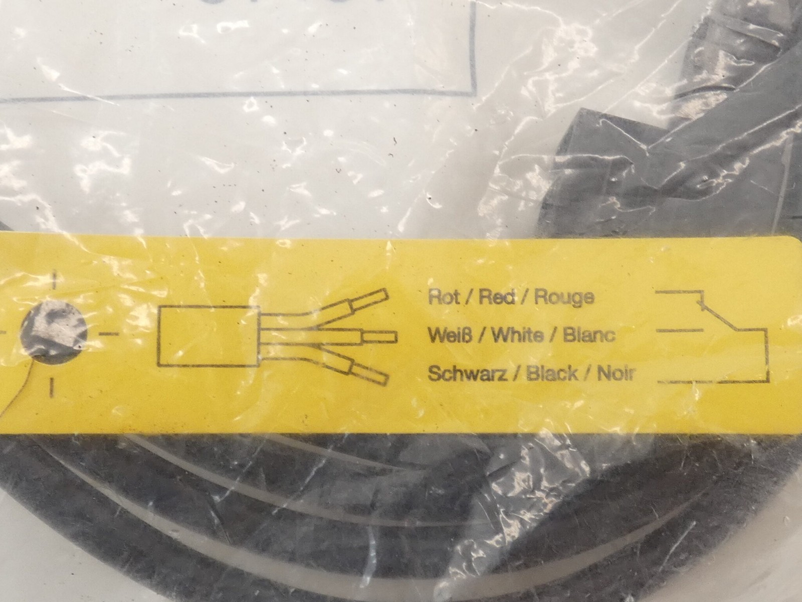 Brad Harrison Woodhead 1002130 Cordset Connector Cable 300V – NEW Surplus!