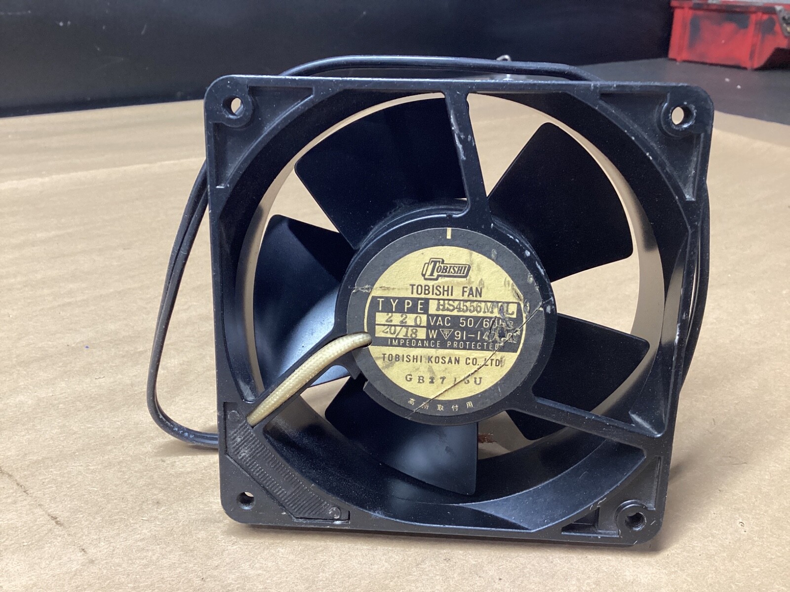TOBISHI HS4556MVL 220V FAN #110D118*CO