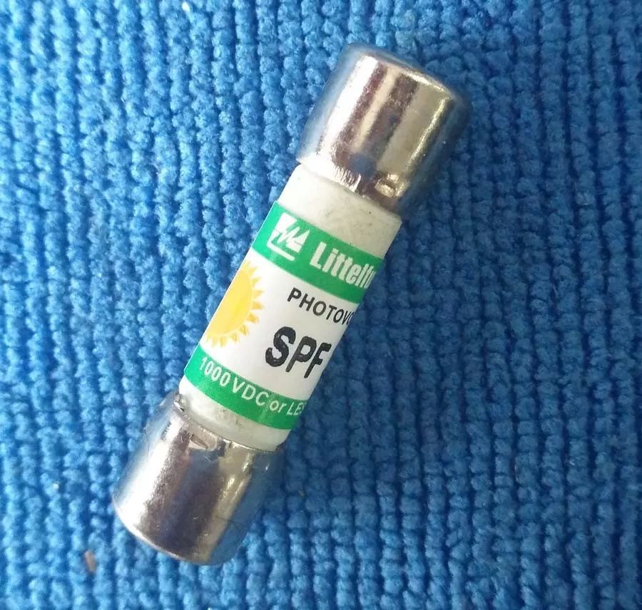 Littelfuse SPF-15A, 1000VDC Solar Fuse Photovoltaic, 1 pc