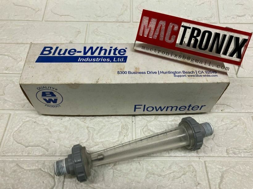 BLUE-WHITE F-45500L-8 1/2” M/NPT IN-LINE FLOW METER