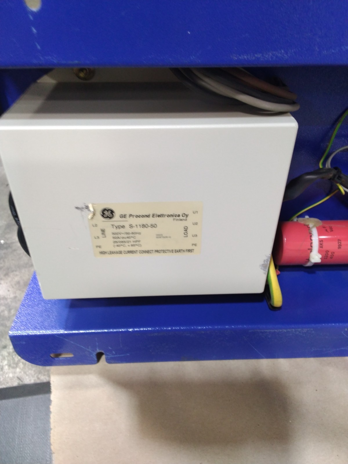 ANSALDO Sistemi Industrial SVMT033DBNF 380/415V 33KVA DRIVE 3PH 380/415 50/60HZ
