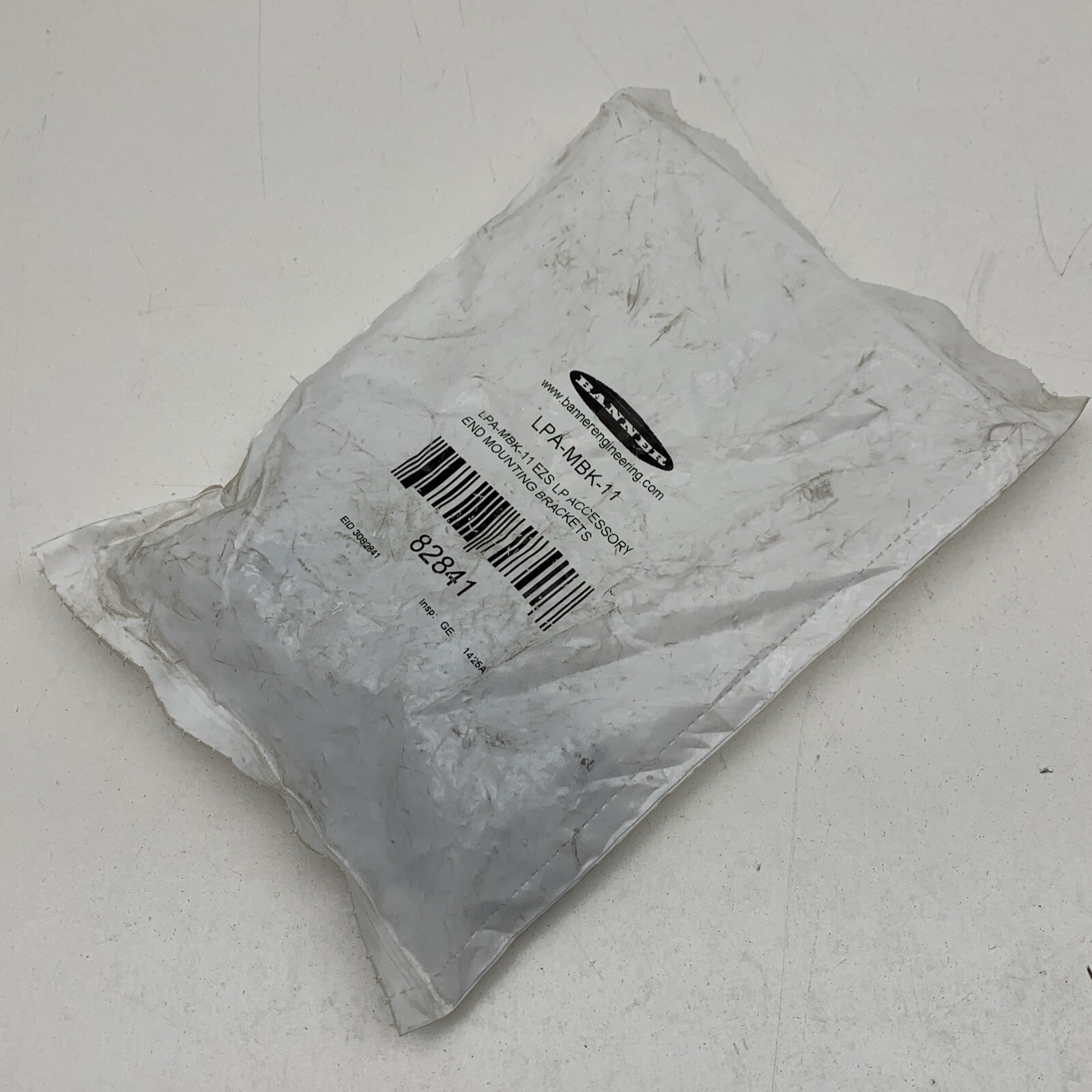 Banner LPA-MBK-11 End Mounting Bracket EZS LP Accessory