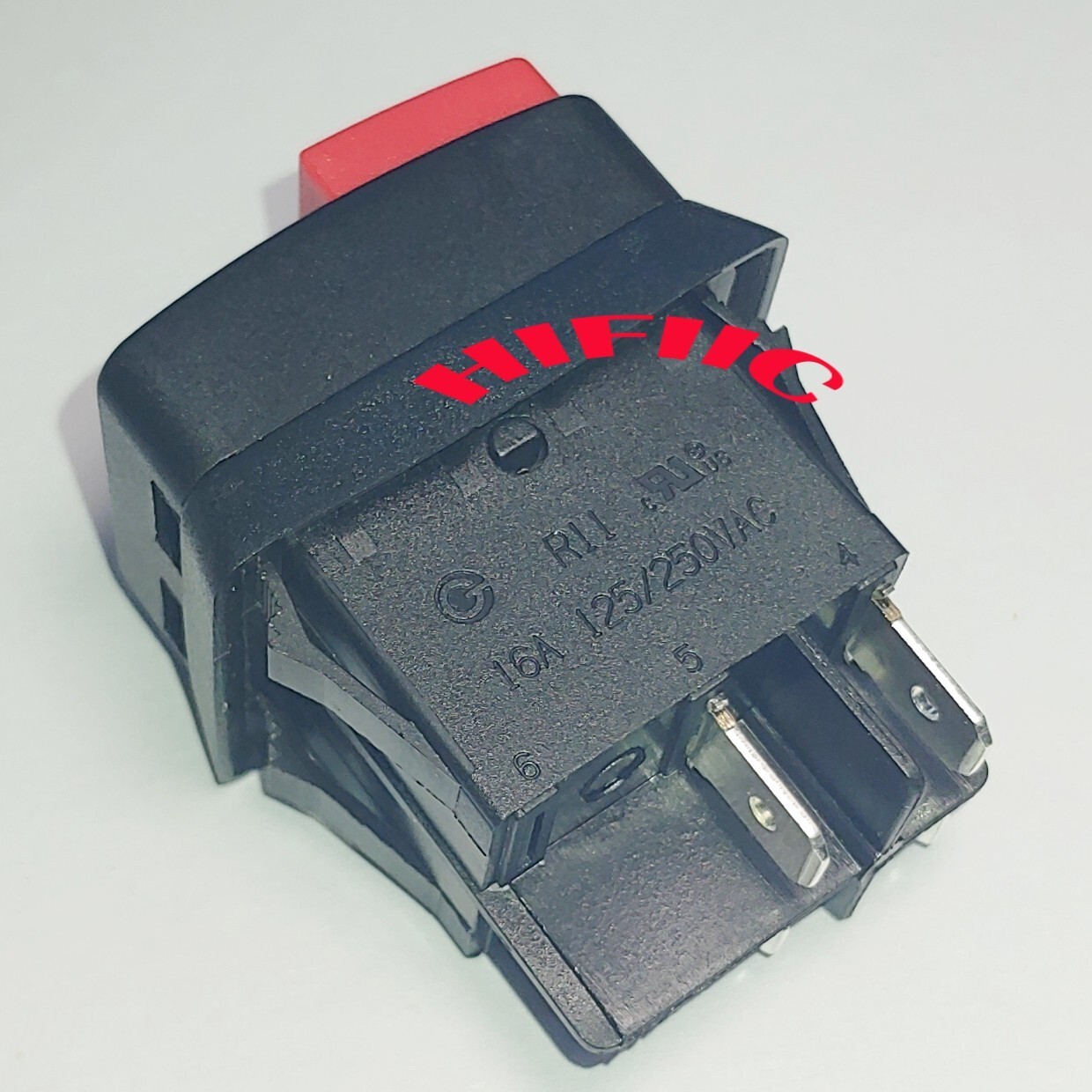 SCI R11-8 Pushbutton Switch 4 Pins ON-OFF 2 Positions 16A 125/250VAC T125 IP55