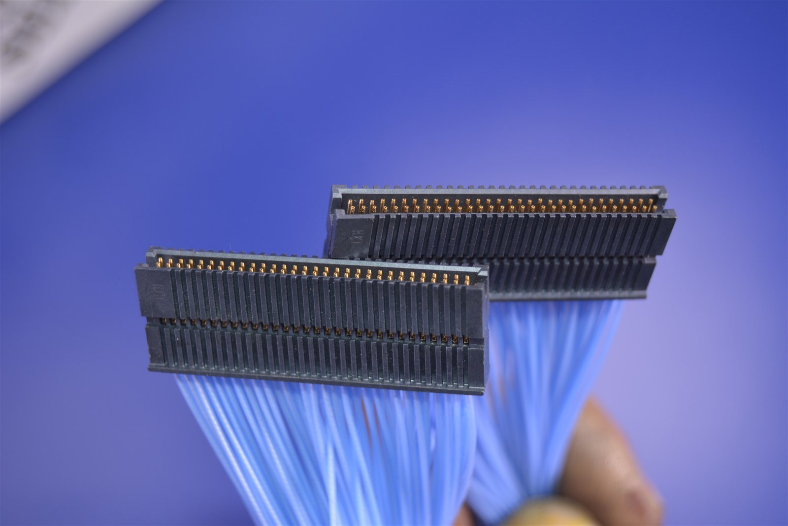 Samtec Teflon Cable 0.050″ Pitch 30-Pin (x2 Row) P/N: SFSDT-10-28-H-24.00-SR