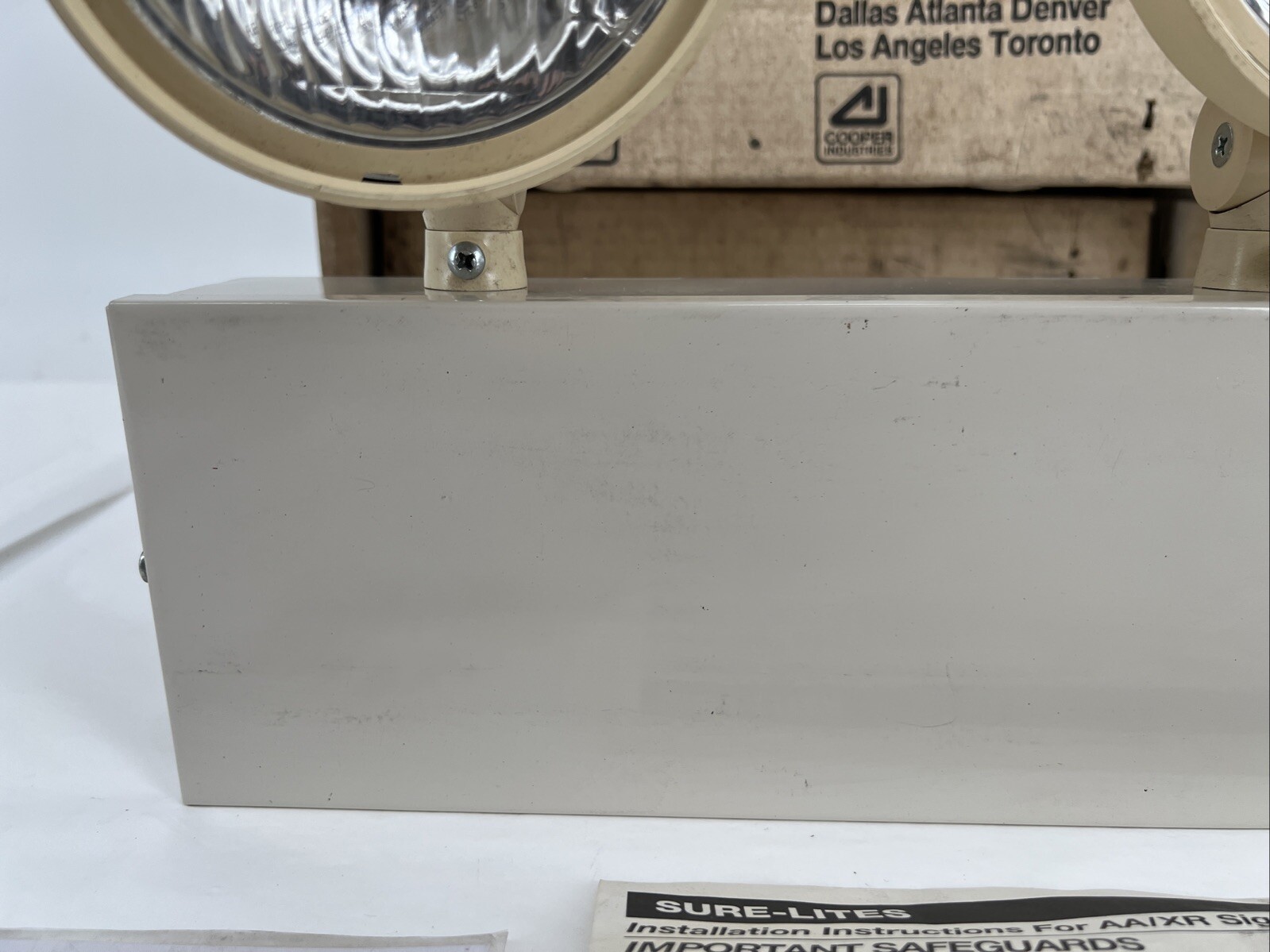 COOPER Sure-lights 5VC07 Flood Lights NOS, 120/277V, Made In USA