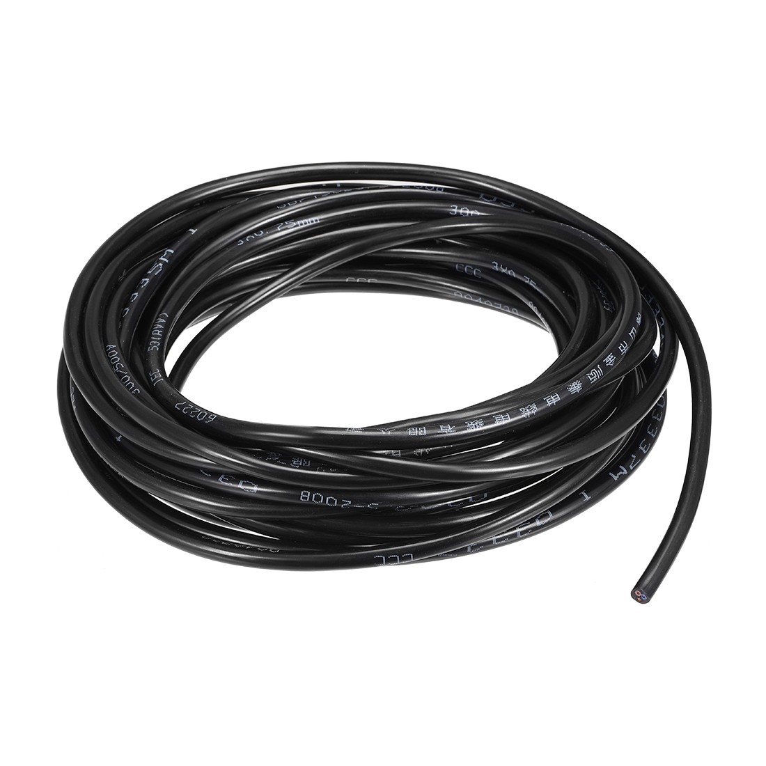 32.8ft RVV Wire Cable Extension Cord Copper Wire Conductor 3 Core 18 AWG 10M