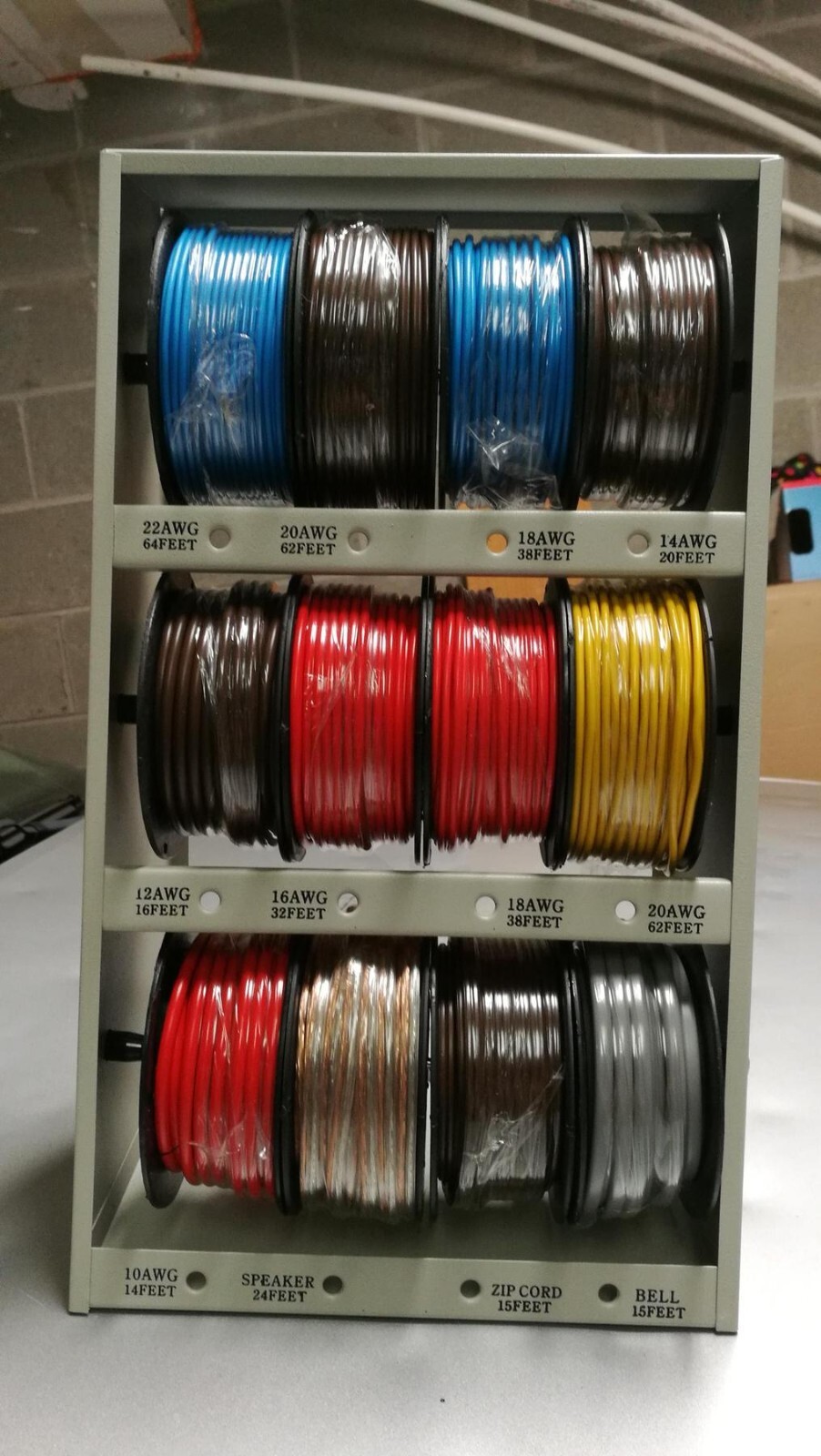 400 FT Electrical Copper Wire Storehouse Electric Wiring Spool Rolls AWG 10 – 22