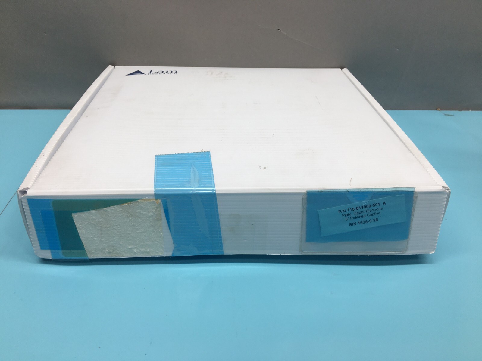 LAM 715-011909-501 PLATE, UPPER ELCTDRODE 8″ POLISHED CAPTIVE, 123495