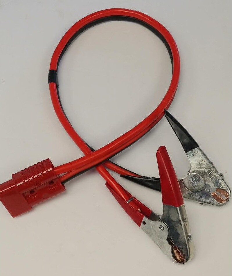 Quick 175 PRO Battery Cable Assembly HEAVY REAL 2 Ga AWG lug/terminal/clamp Red