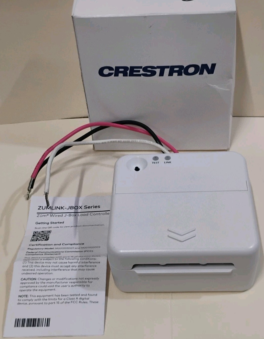 5pc Lot- Crestron Zumlink Jbox-20a-sw Load Controllers 20193002 FULLY FUNCTIONAL