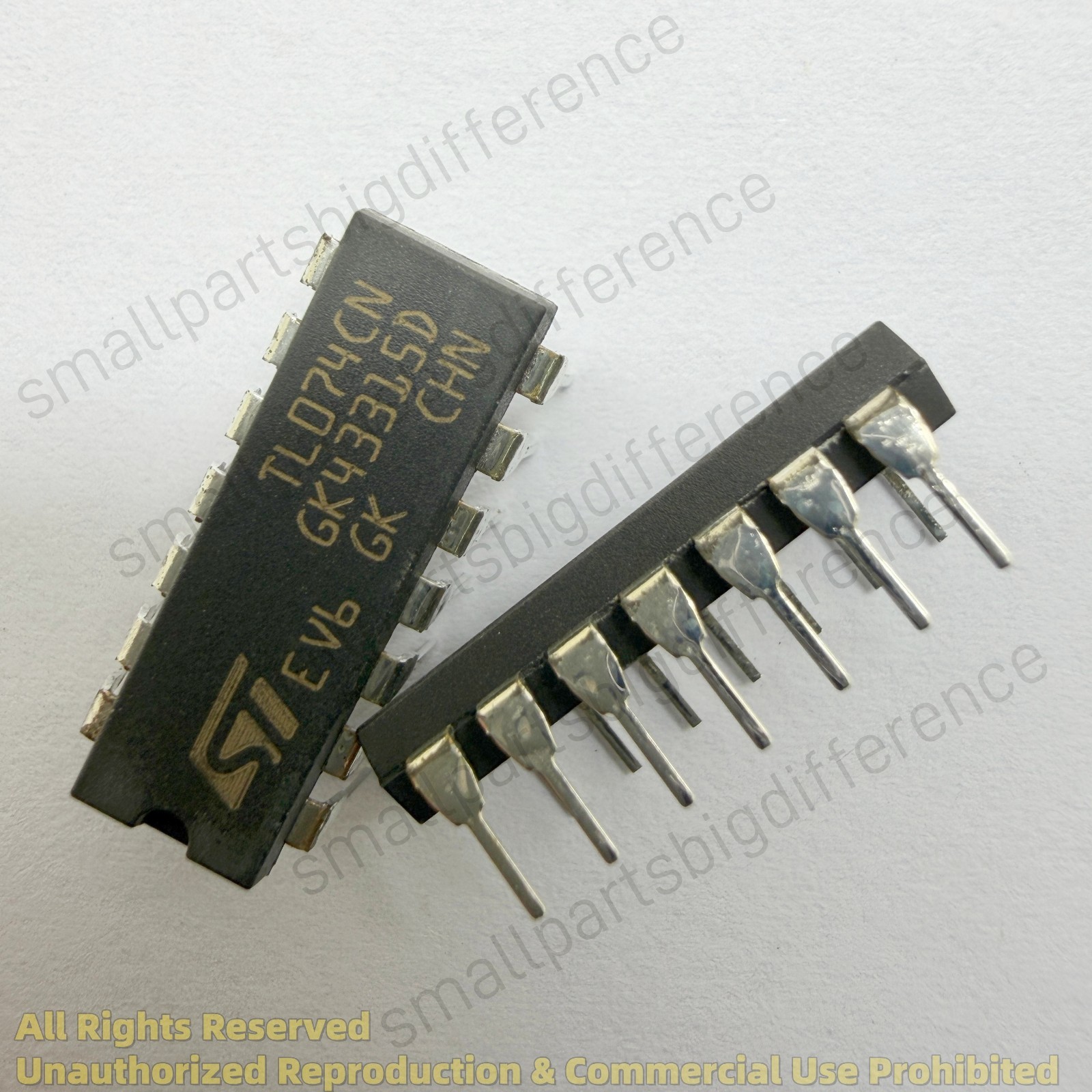 100% New And Genuine TL074CN DIP-14