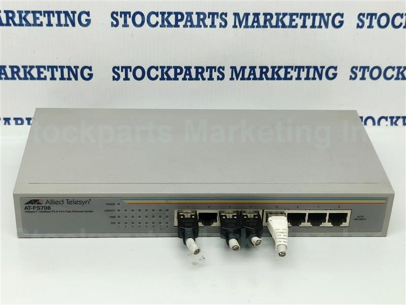 Allied Telesyn AT-FS708 ATFS708 Ethernet Switch 8-Port Fast Shipping!!!